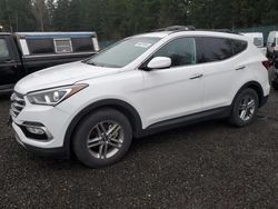 Salvage cars for sale at Graham, WA auction: 2017 Hyundai Santa FE Sport