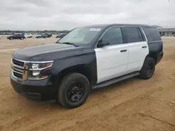 Salvage cars for sale from Copart San Antonio, TX: 2020 Chevrolet Tahoe Police