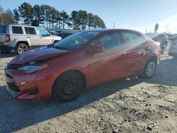 Salvage cars for sale from Copart Loganville, GA: 2018 Toyota Corolla L