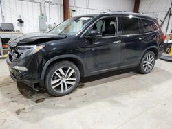 Salvage cars for sale at Billings, MT auction: 2017 Honda Pilot Touring