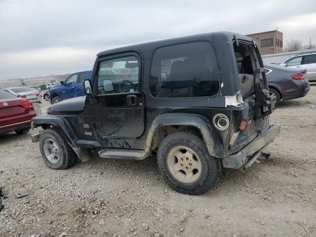 2003 Jeep Wrangler / TJ Sahara