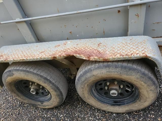 2021 Covered Wagon RED Wagon Trailers LLC 12' Dump Gray