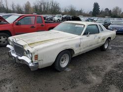 Chrysler Cordoba Vehiculos salvage en venta: 1976 Chrysler Cordoba