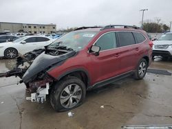 Subaru Ascent salvage cars for sale: 2022 Subaru Ascent Premium