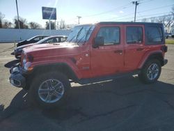 Jeep salvage cars for sale: 2020 Jeep Wrangler Unlimited Sahara