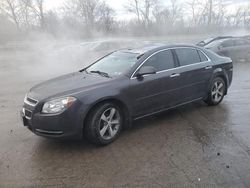 Vehiculos salvage en venta de Copart Ellwood City, PA: 2012 Chevrolet Malibu 1LT