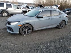 Honda salvage cars for sale: 2020 Honda Civic Sport Touring