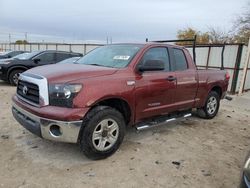 Salvage cars for sale from Copart Haslet, TX: 2008 Toyota Tundra Double Cab