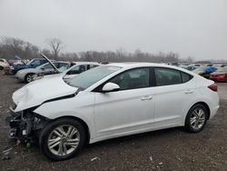 Salvage cars for sale at Des Moines, IA auction: 2019 Hyundai Elantra SEL