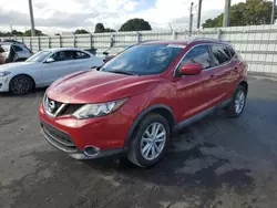 Nissan salvage cars for sale: 2017 Nissan Rogue Sport S