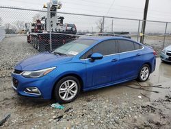 Salvage cars for sale from Copart Cicero, IN: 2016 Chevrolet Cruze LT