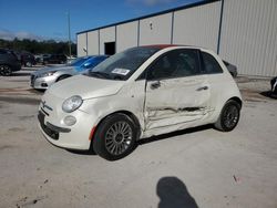 Salvage cars for sale at Apopka, FL auction: 2013 Fiat 500 Lounge