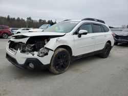 Salvage cars for sale at Windham, ME auction: 2018 Subaru Outback 2.5I Premium