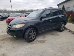 Salvage cars for sale at Louisville, KY auction: 2009 Hyundai Santa FE SE