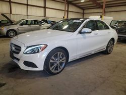 Salvage cars for sale at Pennsburg, PA auction: 2015 Mercedes-Benz C 300 4matic