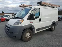 Salvage trucks for sale at Grantville, PA auction: 2018 Dodge RAM Promaster 1500 1500 Standard