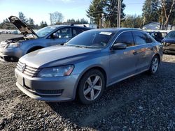 Volkswagen salvage cars for sale: 2015 Volkswagen Passat SE