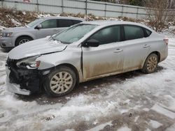 Salvage cars for sale at Davison, MI auction: 2017 Nissan Sentra S