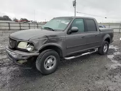 Salvage cars for sale from Copart Chicago: 2002 Ford F150 Supercrew