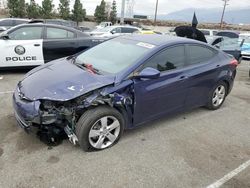 Salvage cars for sale at Rancho Cucamonga, CA auction: 2013 Hyundai Elantra GLS