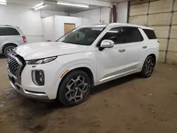 Salvage cars for sale from Copart Ham Lake, MN: 2021 Hyundai Palisade Calligraphy