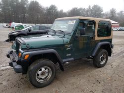 Jeep salvage cars for sale: 1999 Jeep Wrangler / TJ Sport