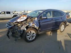 Salvage cars for sale at Bakersfield, CA auction: 2014 Honda CR-V EXL