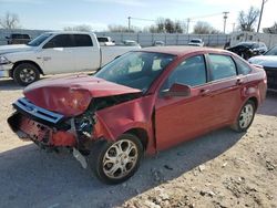 Salvage cars for sale at Oklahoma City, OK auction: 2009 Ford Focus SES