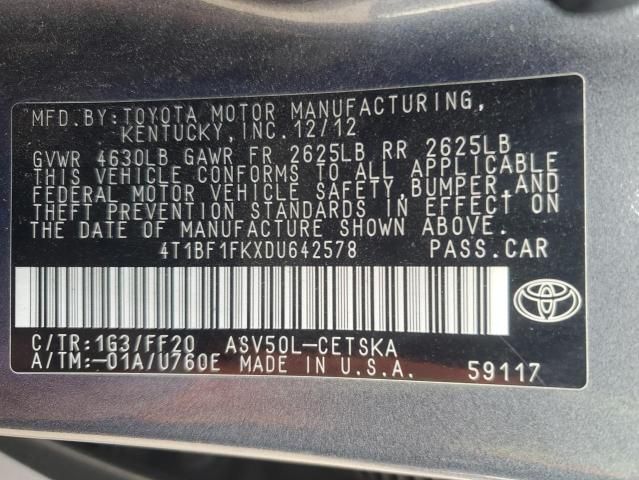 2013 Toyota Camry L