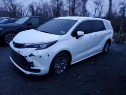 Toyota Sienna le salvage cars for sale: 2024 Toyota Sienna LE