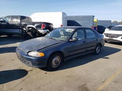 Salvage cars for sale from Copart Hayward, CA: 1995 Honda Civic DX