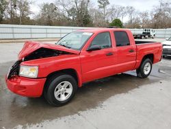 Salvage cars for sale at Savannah, GA auction: 2008 Dodge Dakota Quad SLT