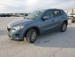 Salvage cars for sale at Kansas City, KS auction: 2015 Mazda CX-5 Touring