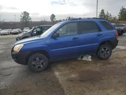 Salvage cars for sale from Copart Gaston, SC: 2008 KIA Sportage LX