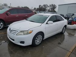 Salvage cars for sale at Sacramento, CA auction: 2011 Toyota Camry Base