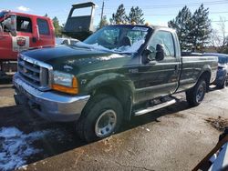 Salvage trucks for sale at Denver, CO auction: 2000 Ford F250 Super Duty