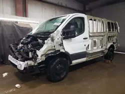 Salvage trucks for sale at Elgin, IL auction: 2015 Ford Transit T-250