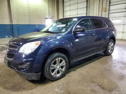 Salvage cars for sale at Woodhaven, MI auction: 2015 Chevrolet Equinox LS