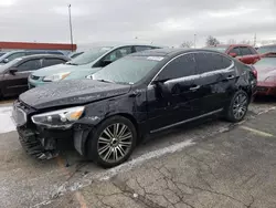 KIA salvage cars for sale: 2015 KIA Cadenza Premium