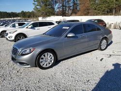 Mercedes-Benz s-Class salvage cars for sale: 2015 Mercedes-Benz S 550 4matic