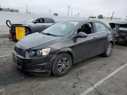 Salvage cars for sale at Van Nuys, CA auction: 2014 Chevrolet Sonic LT