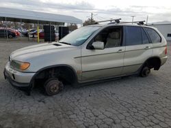 Salvage cars for sale from Copart Colton, CA: 2003 BMW X5 3.0I