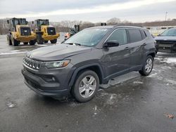 Salvage cars for sale from Copart Assonet, MA: 2022 Jeep Compass Latitude