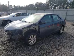 Salvage cars for sale at Ellenwood, GA auction: 2015 Toyota Corolla L