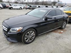 Salvage cars for sale at Spartanburg, SC auction: 2017 Mercedes-Benz C300