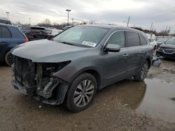 2014 Acura MDX Technology en venta en Indianapolis, IN