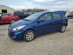 Salvage cars for sale at Lawrenceburg, KY auction: 2016 Hyundai Accent SE