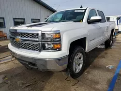 Salvage cars for sale at Pekin, IL auction: 2015 Chevrolet Silverado K1500 LT