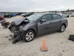 Salvage cars for sale at Houston, TX auction: 2015 Honda Civic LX