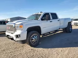 Salvage cars for sale from Copart Amarillo, TX: 2017 GMC Sierra K3500